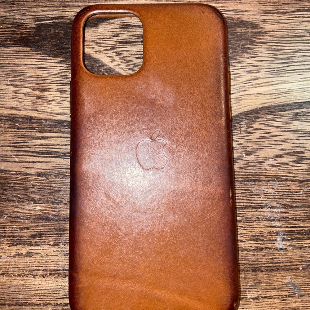 Apple Leather Brown IPhone 11 Pro Case